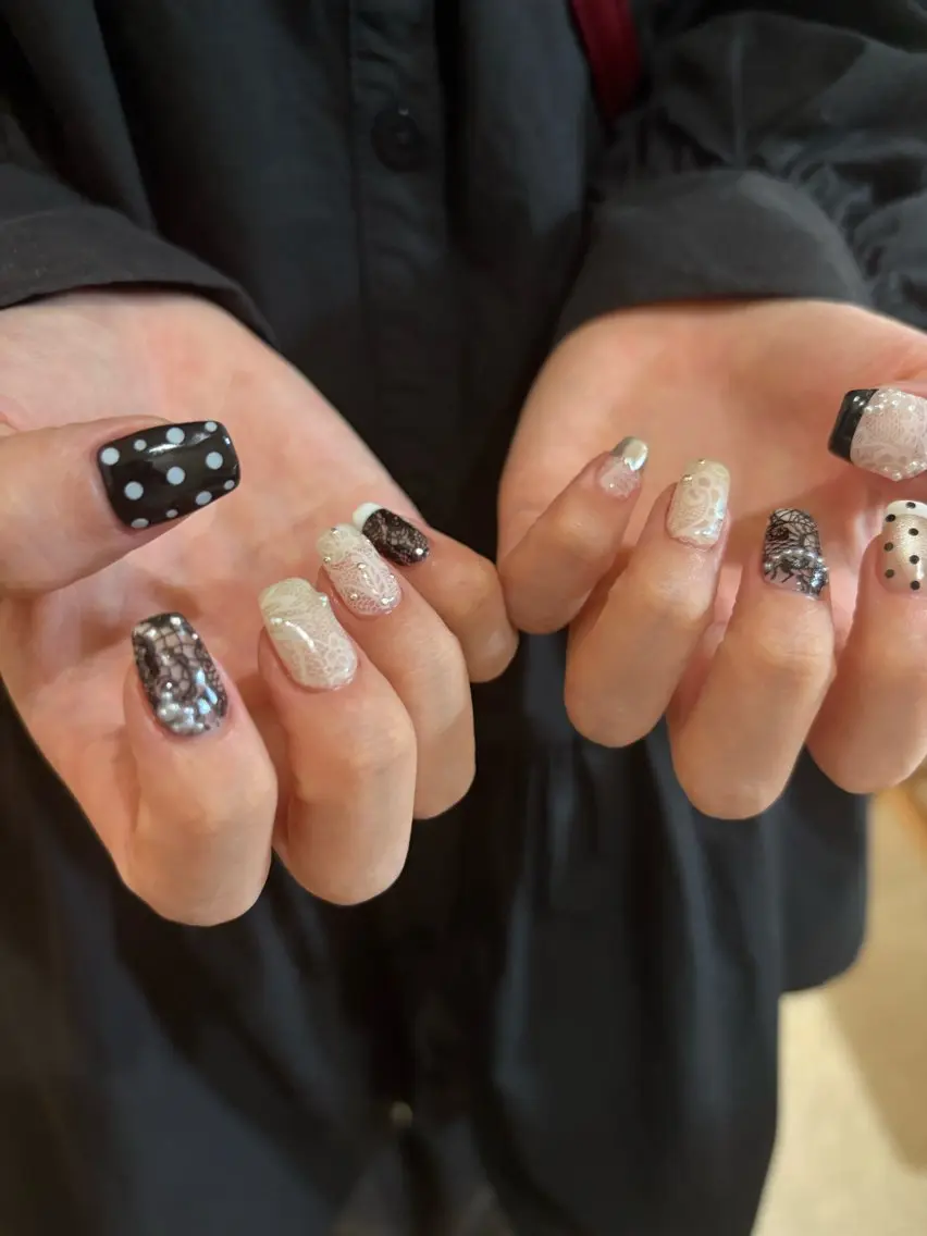 ネイル レース atelier moiのネイルデザイン