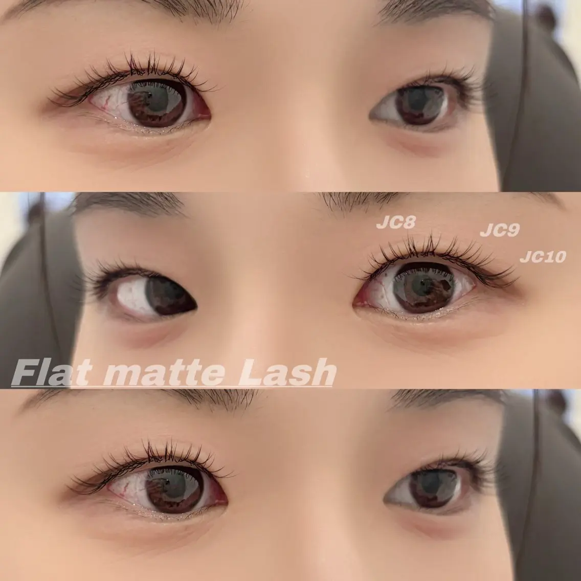 マツエク・マツパ Cカール フラットラッシュ 目尻長め Eye ELSA lash栄店の眉毛・アイブロウイメージ