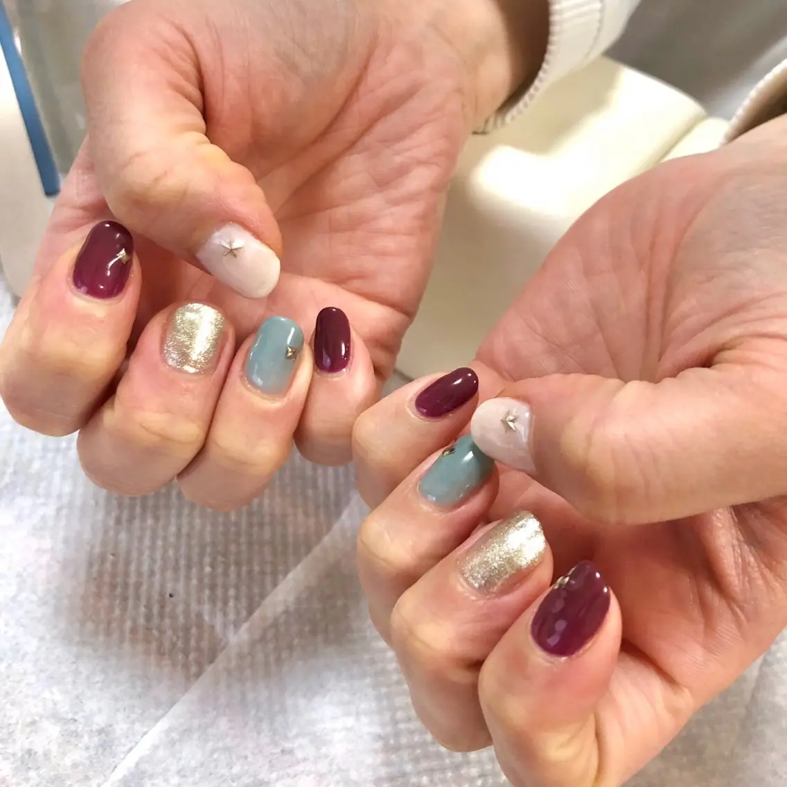 ネイル シンプルネイル ハンドネイル salon *meehoのネイルデザイン