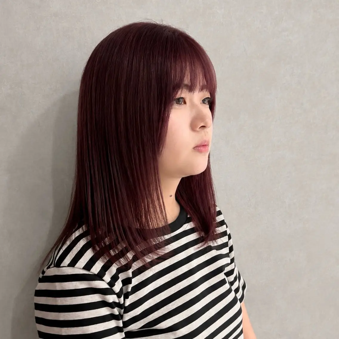 ミディアム ヘアカラー 透明感/オリーブ /わがつまこうすけのヘアスタイル