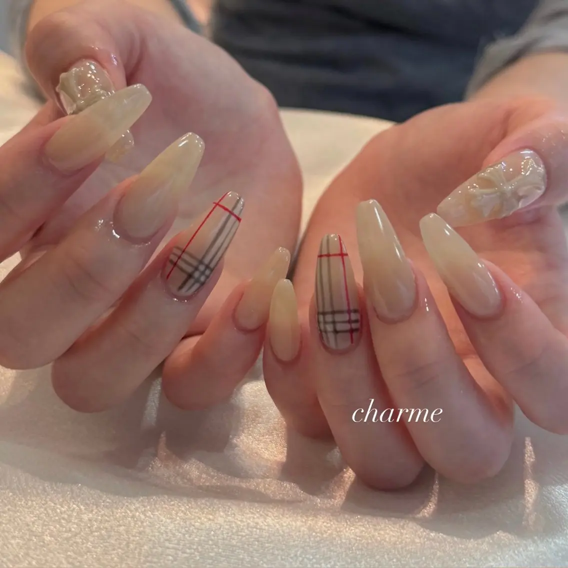ネイル ハンドネイル charme Jr.nailistのネイルデザイン