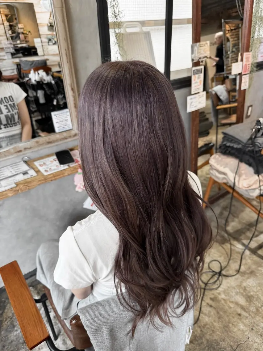 ロング カラー 紗奈 カラーモデル 募集★⸝⸝のヘアスタイル