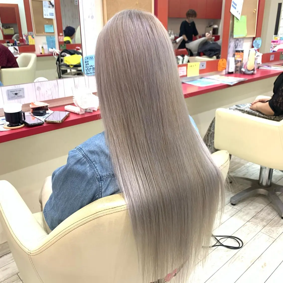 ロング カラー 櫻井 なんなのヘアスタイル