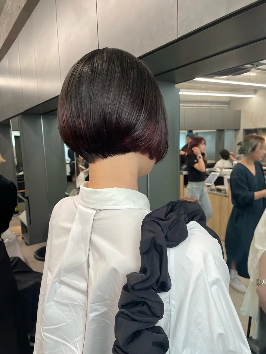 ショート カラー ショートボブ インナーカラー ボブ ショートヘア ヘアカラー 前田ジュン /ショート/似合わせのヘアスタイル
