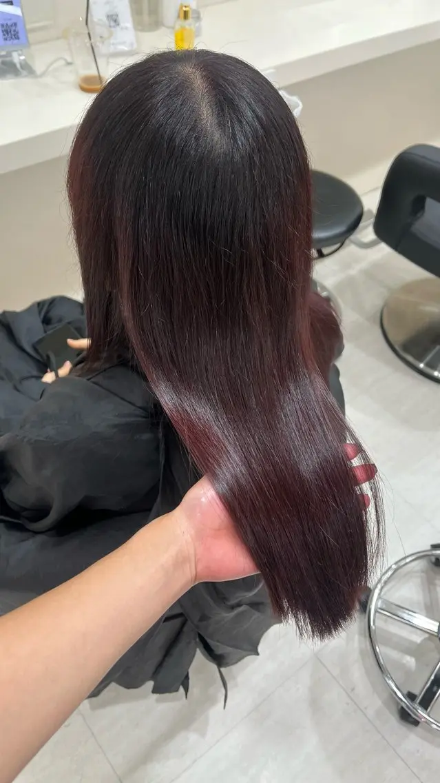ロング カラー 大人上品ベージュ 🎀HARUNAのヘアスタイル