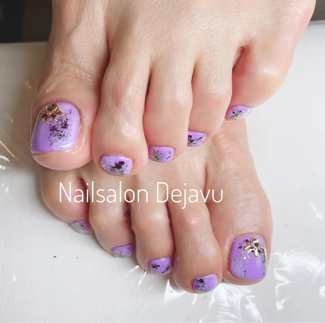 ネイル アートネイル フットネイル ジェルネイル Nail salon Dejavu 🌿のネイルデザイン