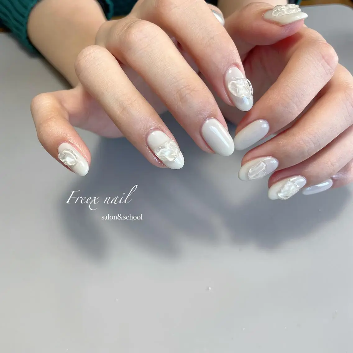ネイル ハンドネイル ハンドケア freex nail /ニュアンス/個性派のネイルデザイン