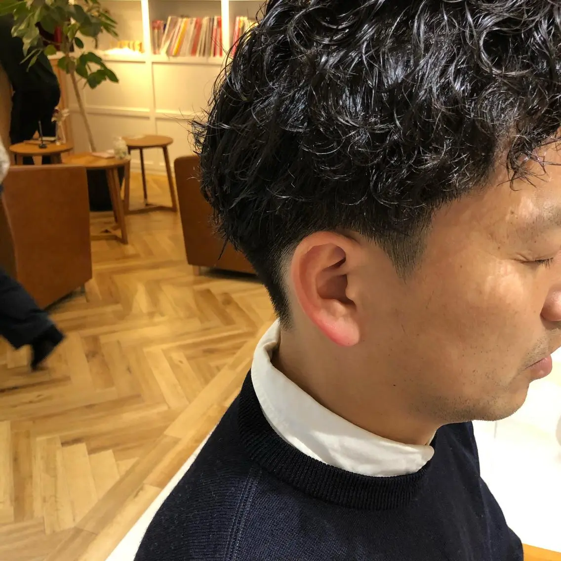 パーマ メンズ メンズパーマ 過去一の柔髪ヘア 🌿einshairのヘアスタイル