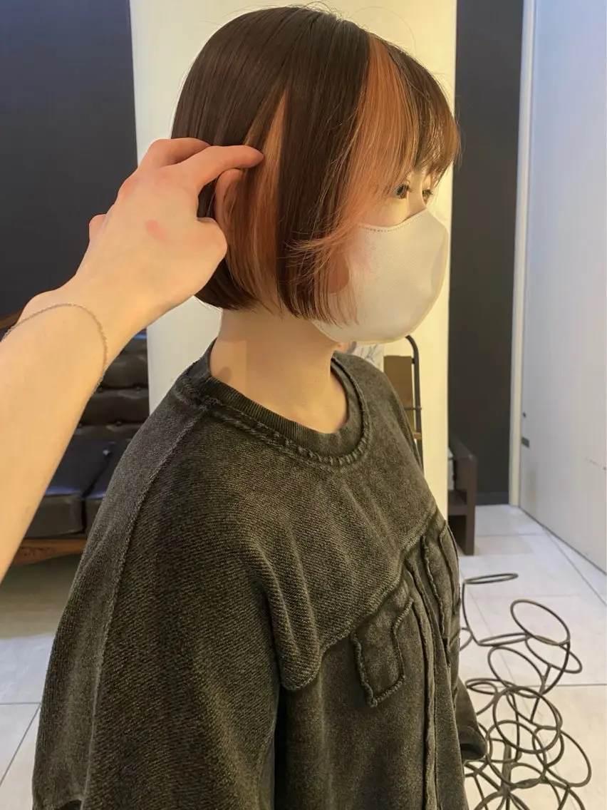 ショート カラー カット ヘアカラー トリートメント mai / linoah˚✧のヘアスタイル