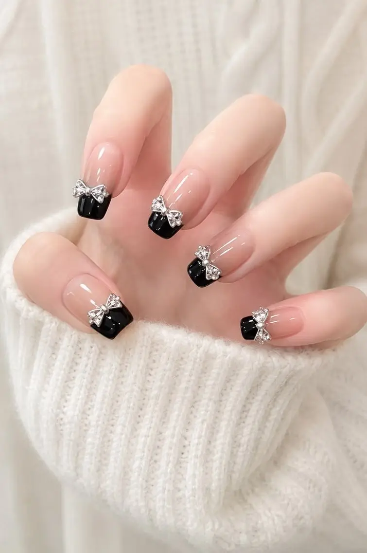 ネイル 長さ出し フレンチネイル グラデーション 韓国ネイル マグネットネイル ハンドネイル BT HEAVEN nailのネイルデザイン