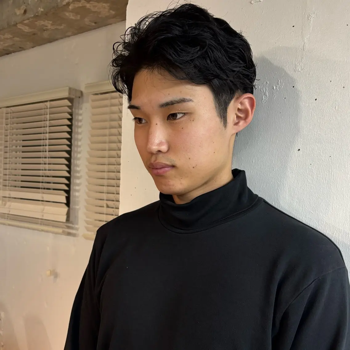 パーマ メンズ フェザーパーマ メンズパーマ mai / men'sのヘアスタイル