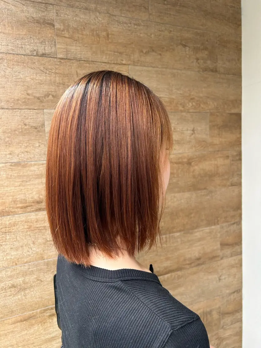 ショート ヘアカラー うる艶×韓国hair 💠明日香💠のヘアスタイル