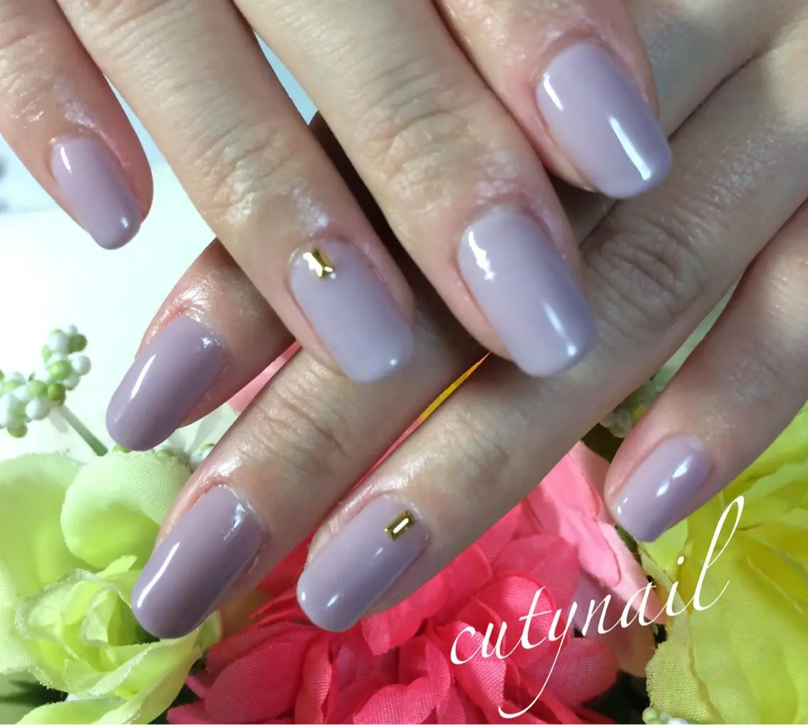ネイル シンプルネイル cuty nailのネイルデザイン