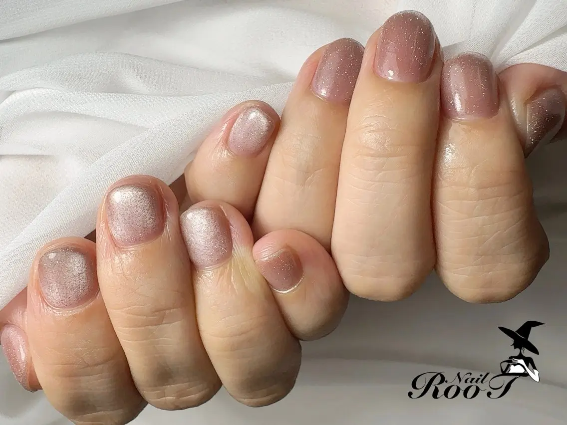 ネイル フラッシュネイル フラッシュマグ ハンドネイル RooT Nailのネイルデザイン