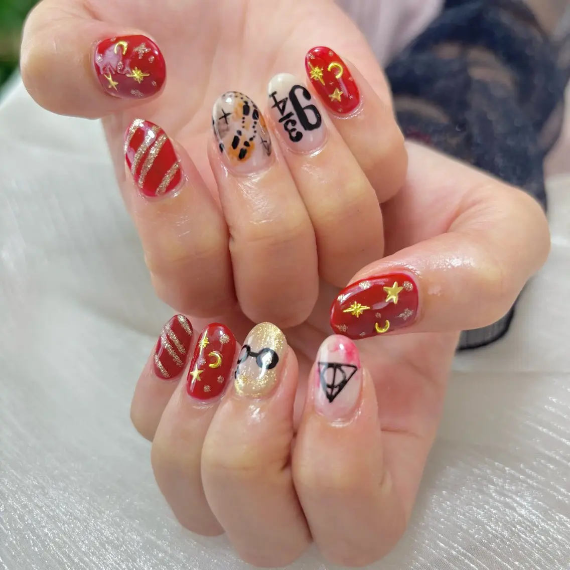 ネイル ハンドネイル yurina ☆のネイルデザイン