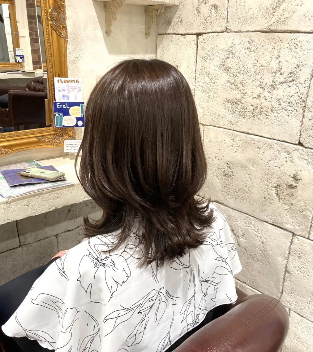 透明感カラー✨＋トリートメント＋リラックススパの写真