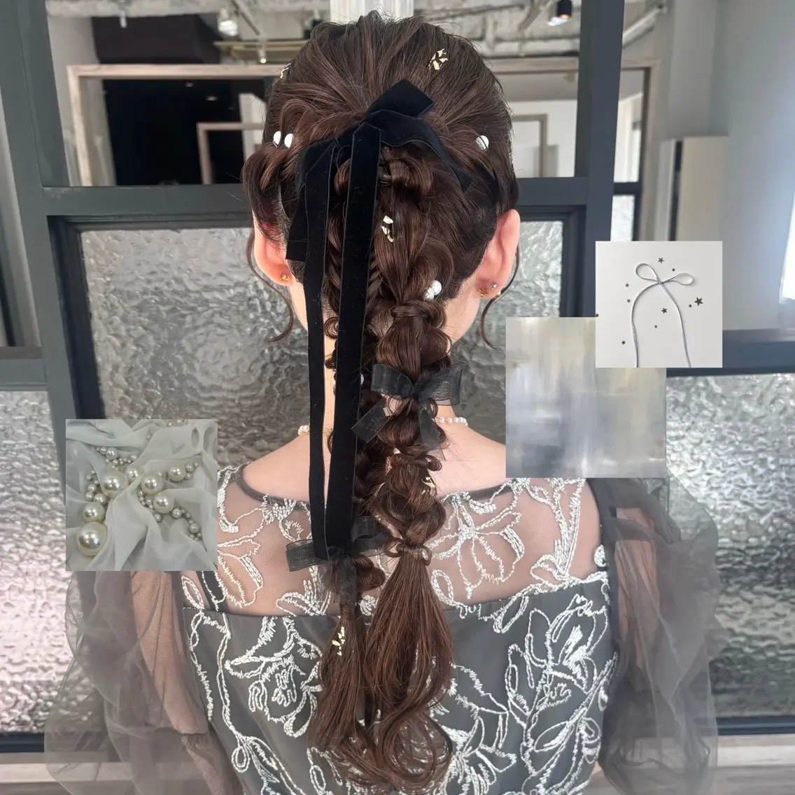 ヘアアレンジ mio ︴ アレンジ ︴ 透明感カラーのヘアスタイル