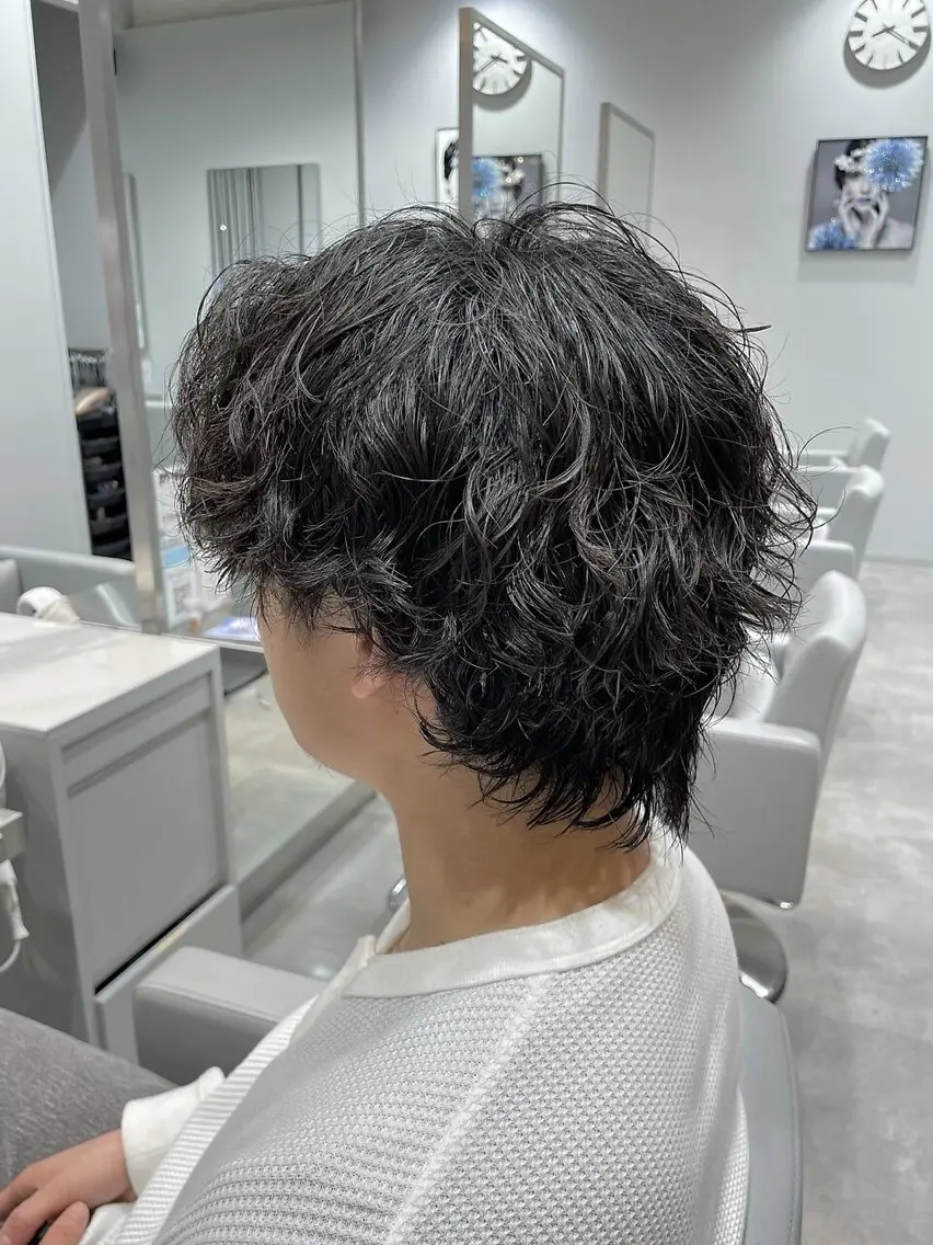 【🔥❤️🔥平日限定🔥❤️🔥】カット&パーマ¥6600(特殊パーマ¥2200)の写真