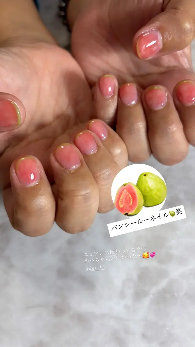 ネイル ニュアンスネイル ハンドネイル NAILSALON en+沖縄市美原のネイルデザイン