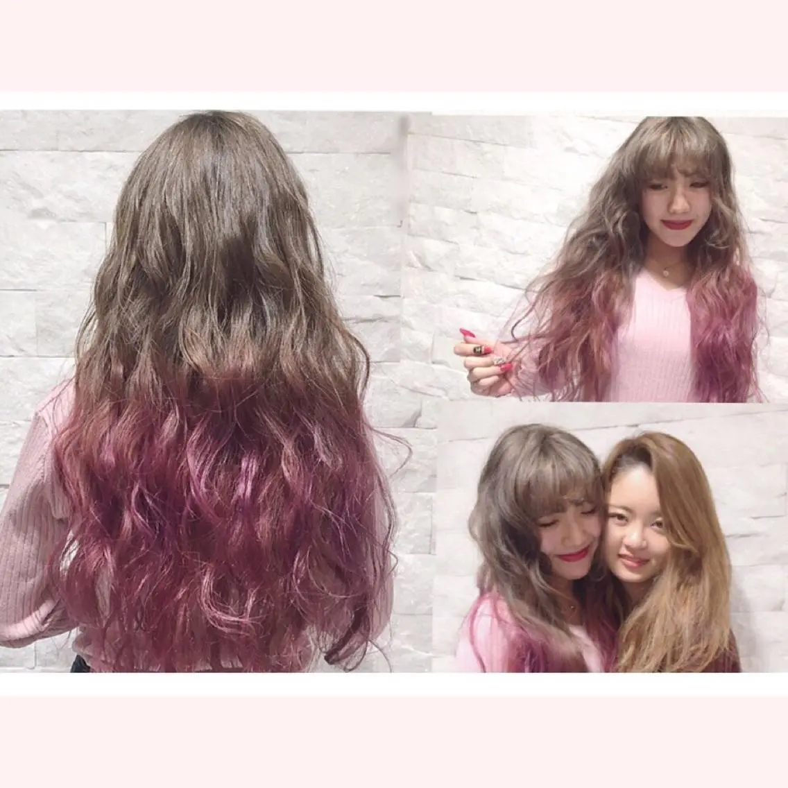 ロング カラー パーマ YUI𓍯ｴｸｽﾃ /ﾆｭｱﾝｽｶﾗｰのヘアスタイル