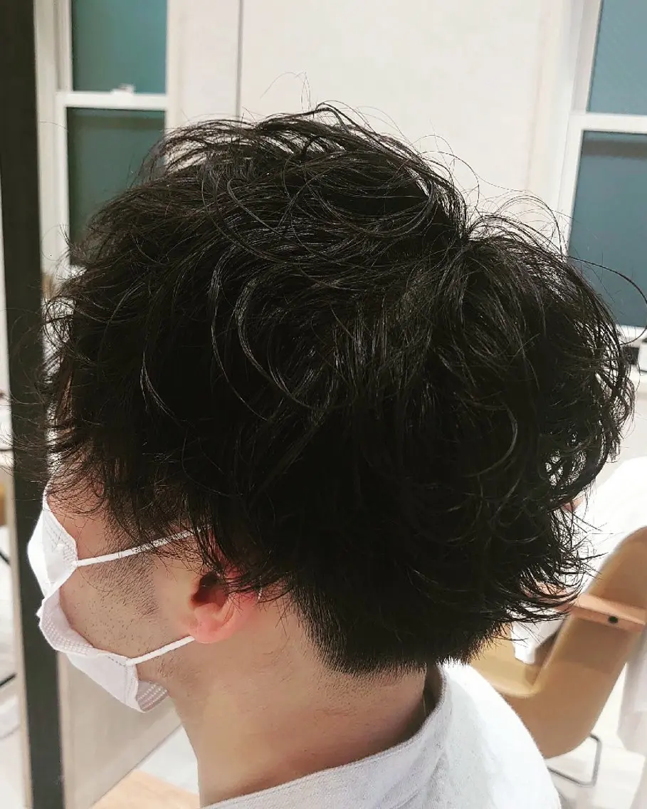 メンズ パーマ 垢抜けパーマヘア🍯 ジルのヘアスタイル