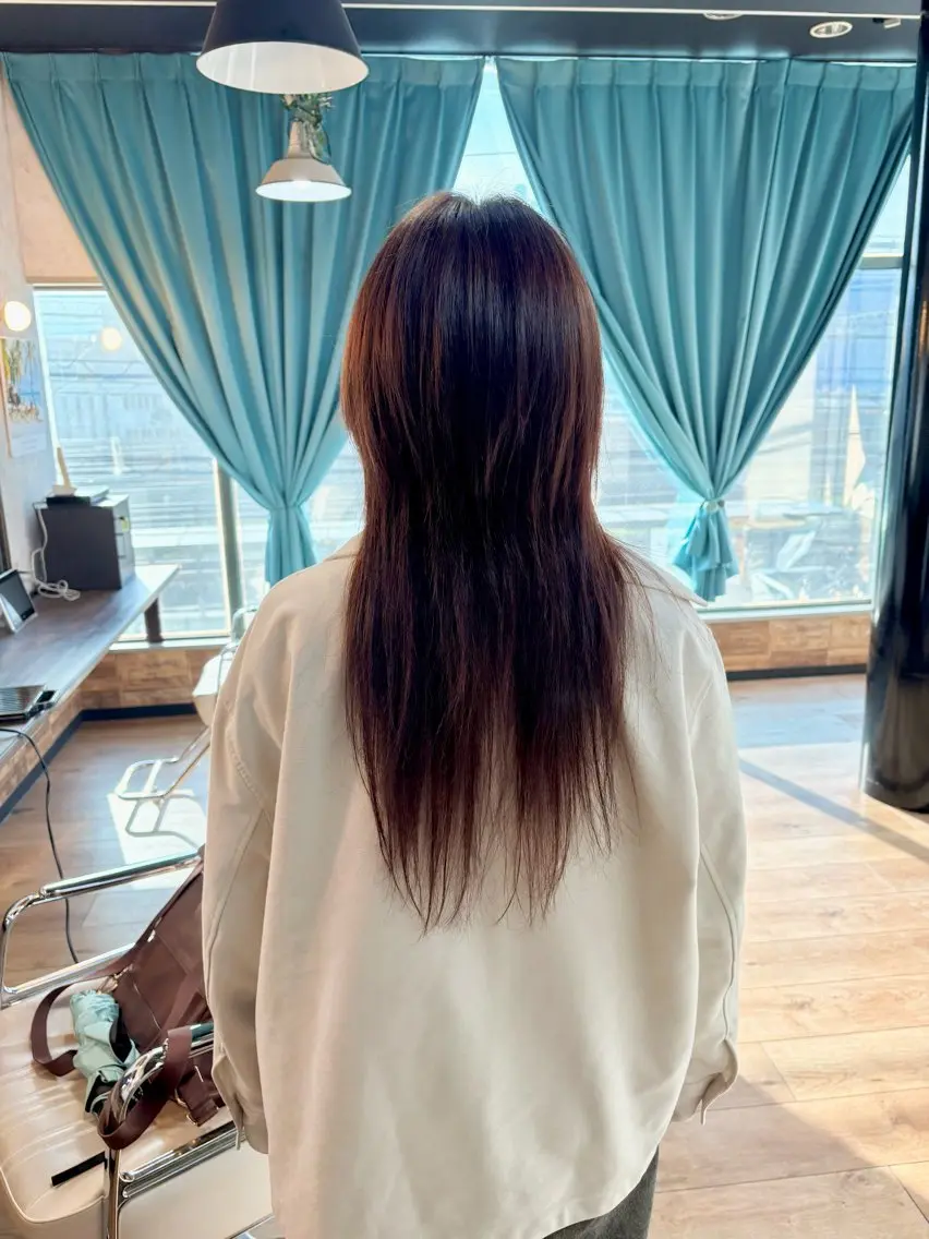 ロング カラー AnitoRai かおるのヘアスタイル