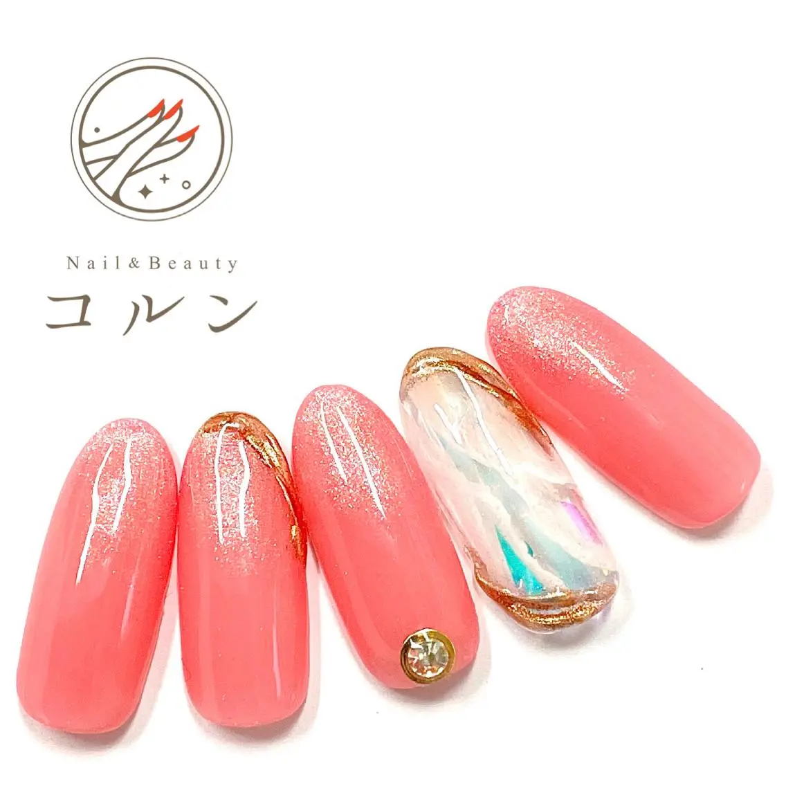ネイル ハンドネイル フットネイル NailBeauty コルンのネイルデザイン