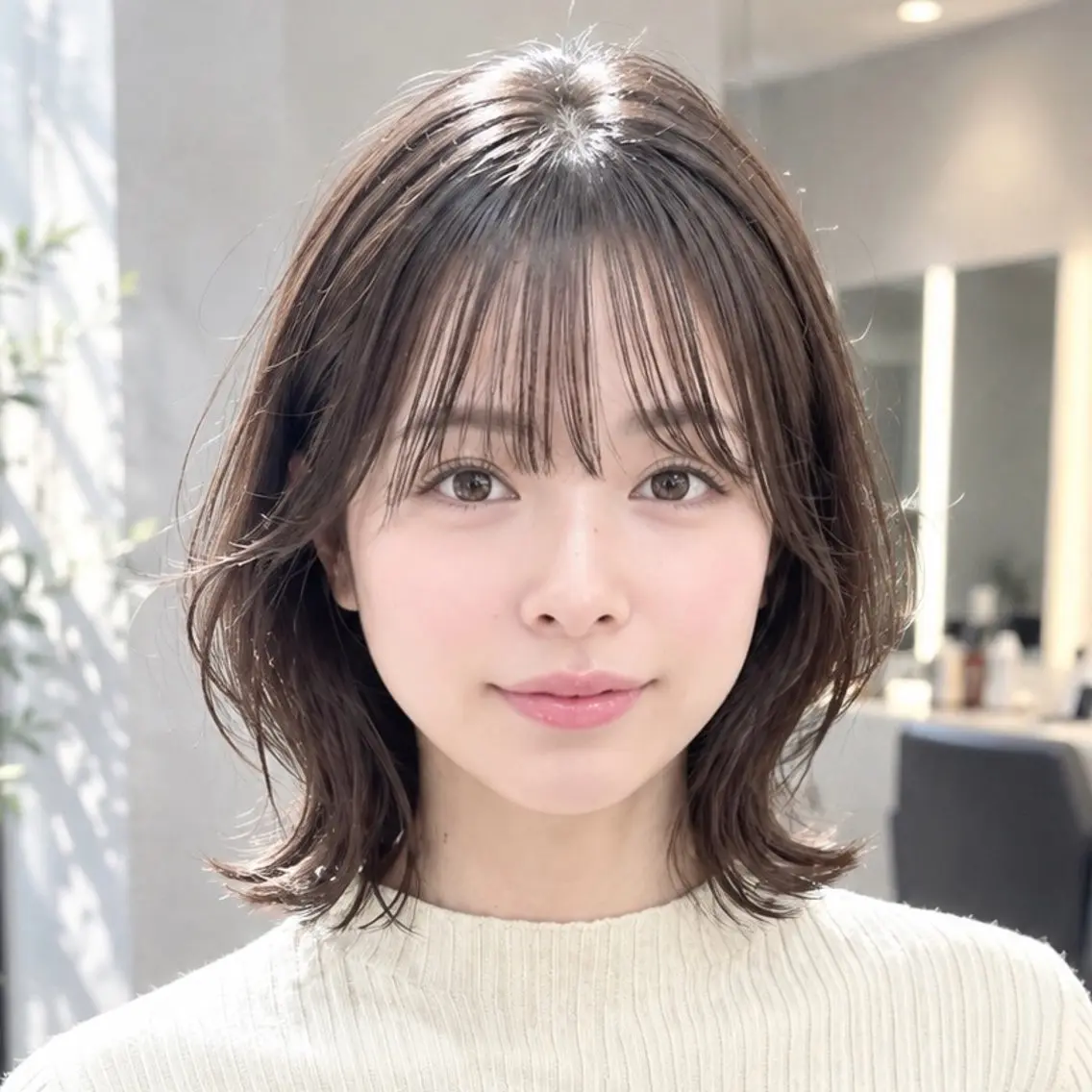 セミロング ショートボブ特化 美容師シュウのヘアスタイル