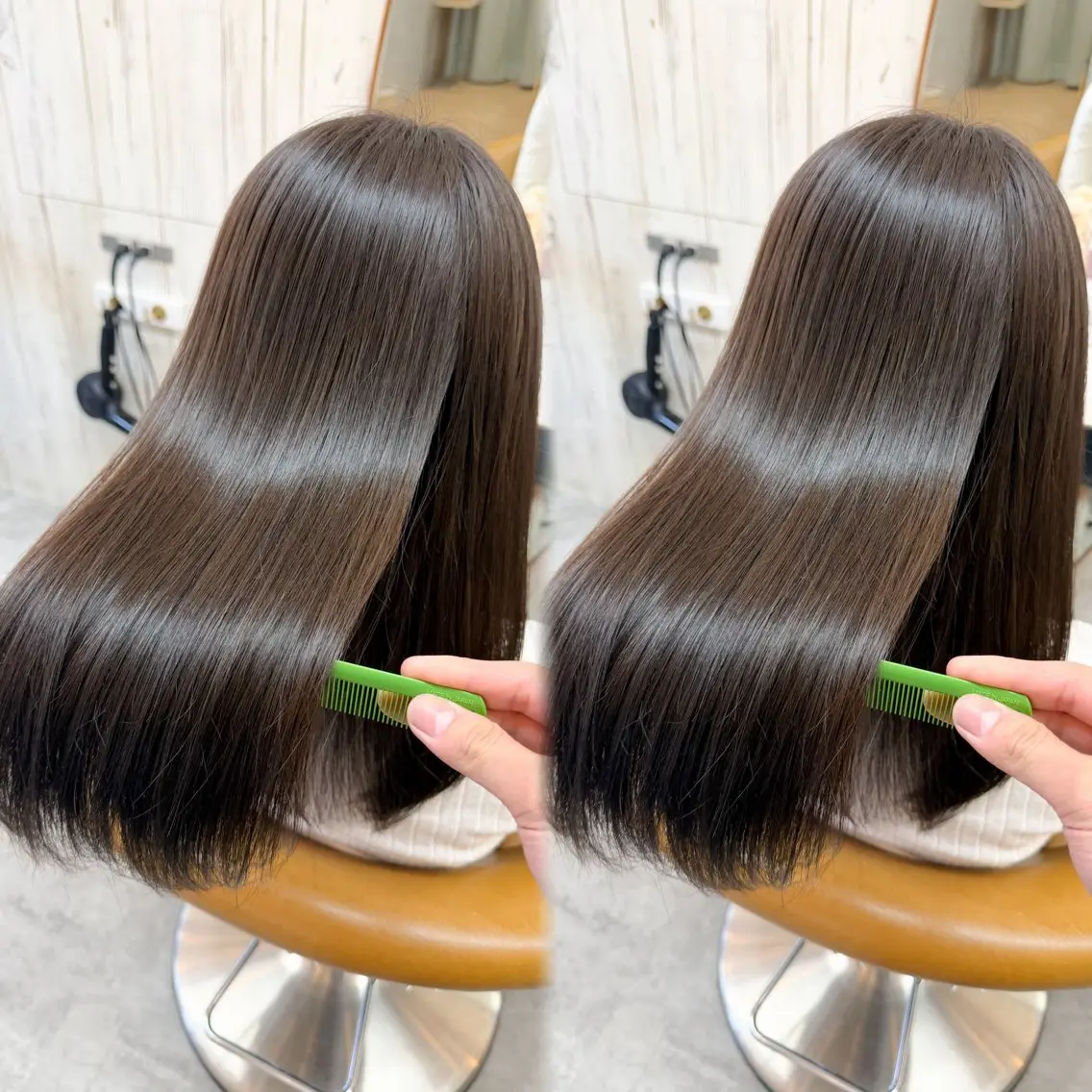 ロング カラー ショートボブ ハイライトカラー ボブ くびれヘア 顔周りカット カット ヘアカラー 縮毛矯正 トリートメント 巻ける縮毛矯正✨ ボブ/ショートともきのヘアスタイル
