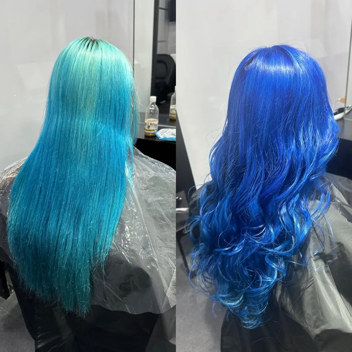 ロング カラー ブリーチ ケアブリーチ ハイトーンカラー 🌈派手髪エクステ ブレイズ🌈ひろとのヘアスタイル