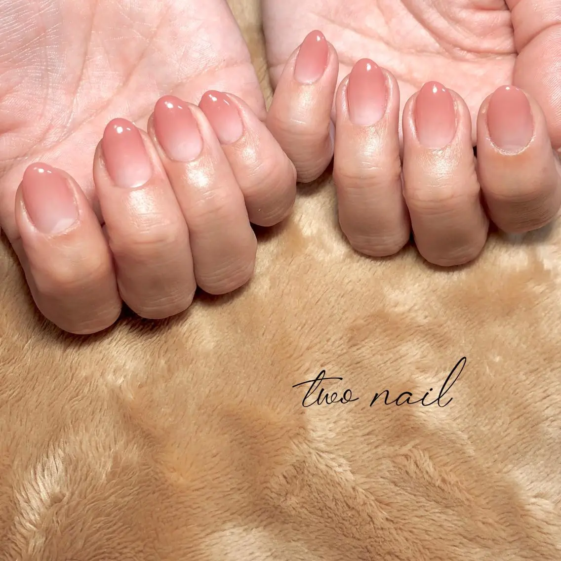 ネイル アートネイル フットネイル ハート ニュアンスネイル ホワイト ハンドネイル two nailのネイルデザイン