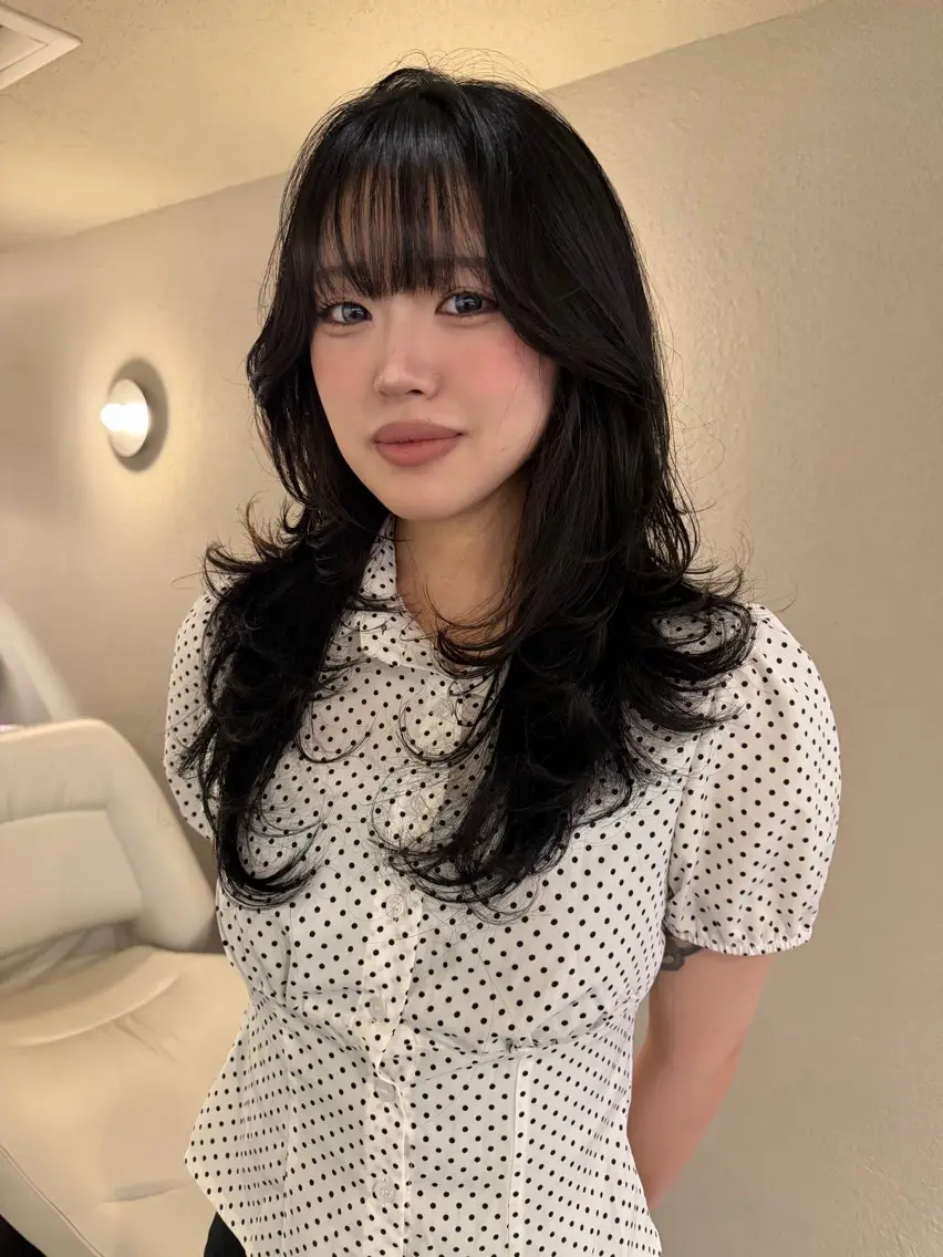 ロング YAMADA KOKOROのヘアスタイル