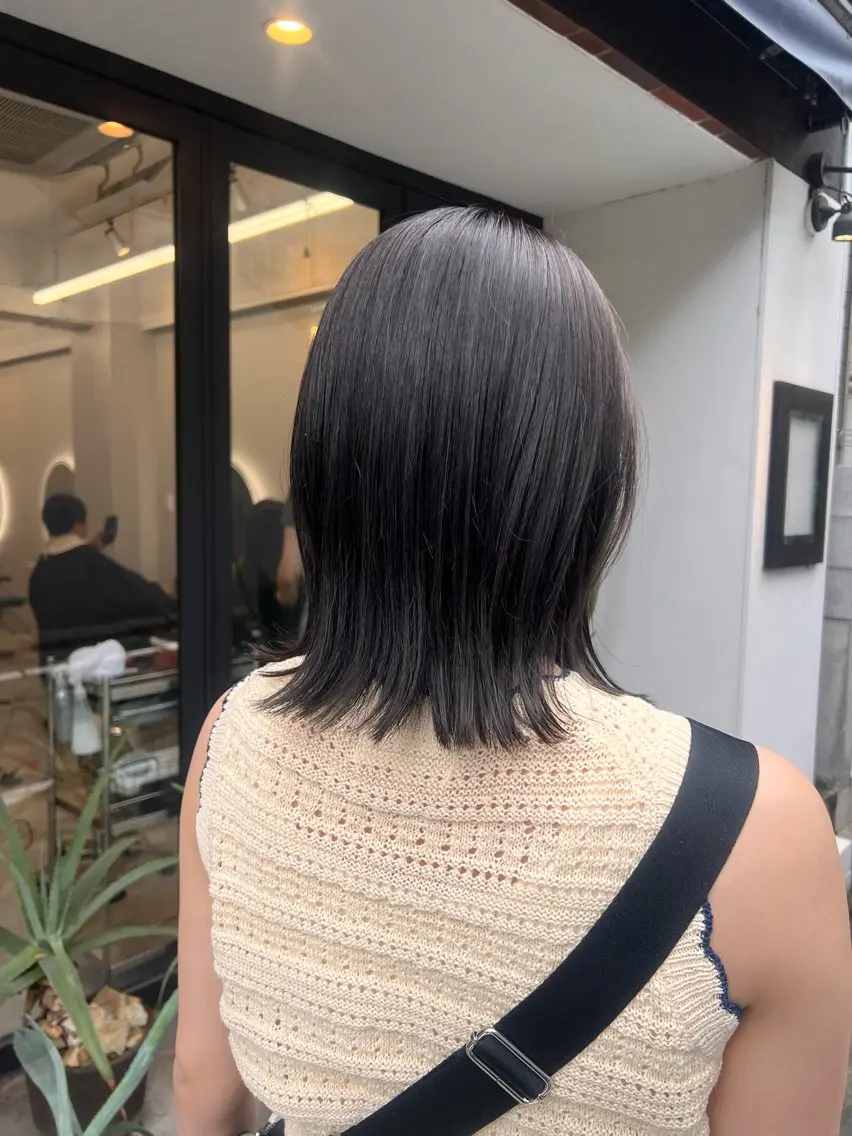 カラー ヘアカラー トリートメント flamme 🫧yumiのヘアスタイル