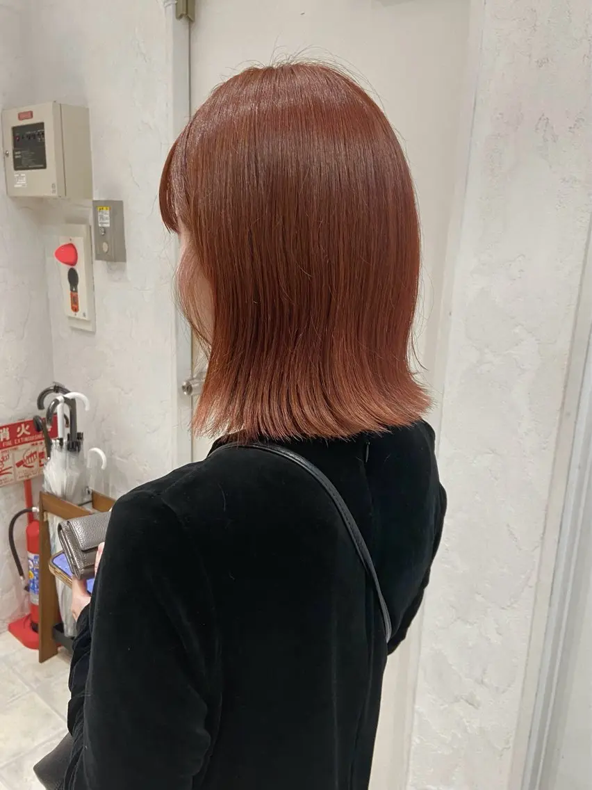 ミディアム カラー ブリーチ ブリーチなしカラー 🌟アレンジが似合う カラー🌟Rumiのヘアスタイル