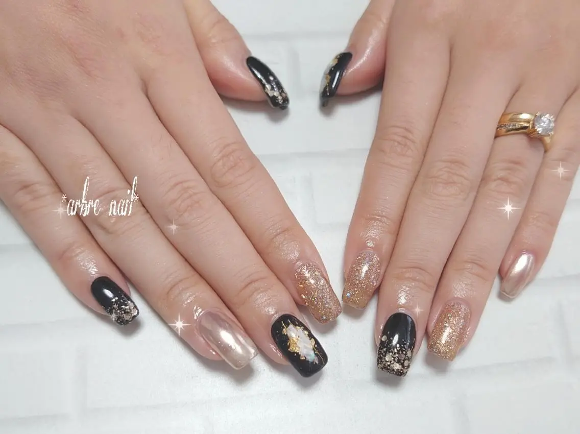 ネイル ✯.。 arbre nail 。✯.のネイルデザイン