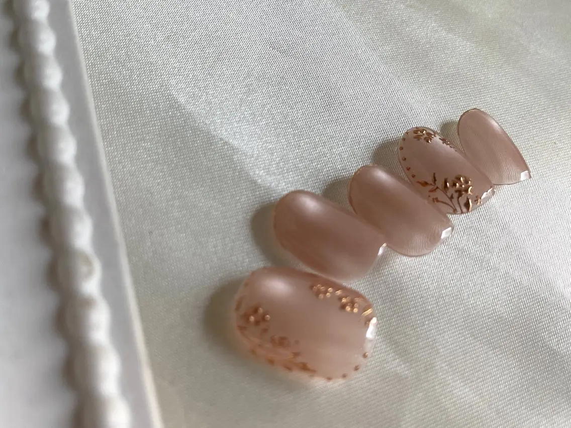 ネイル ブライダルネイル ハンドネイル cachette mのネイルデザイン