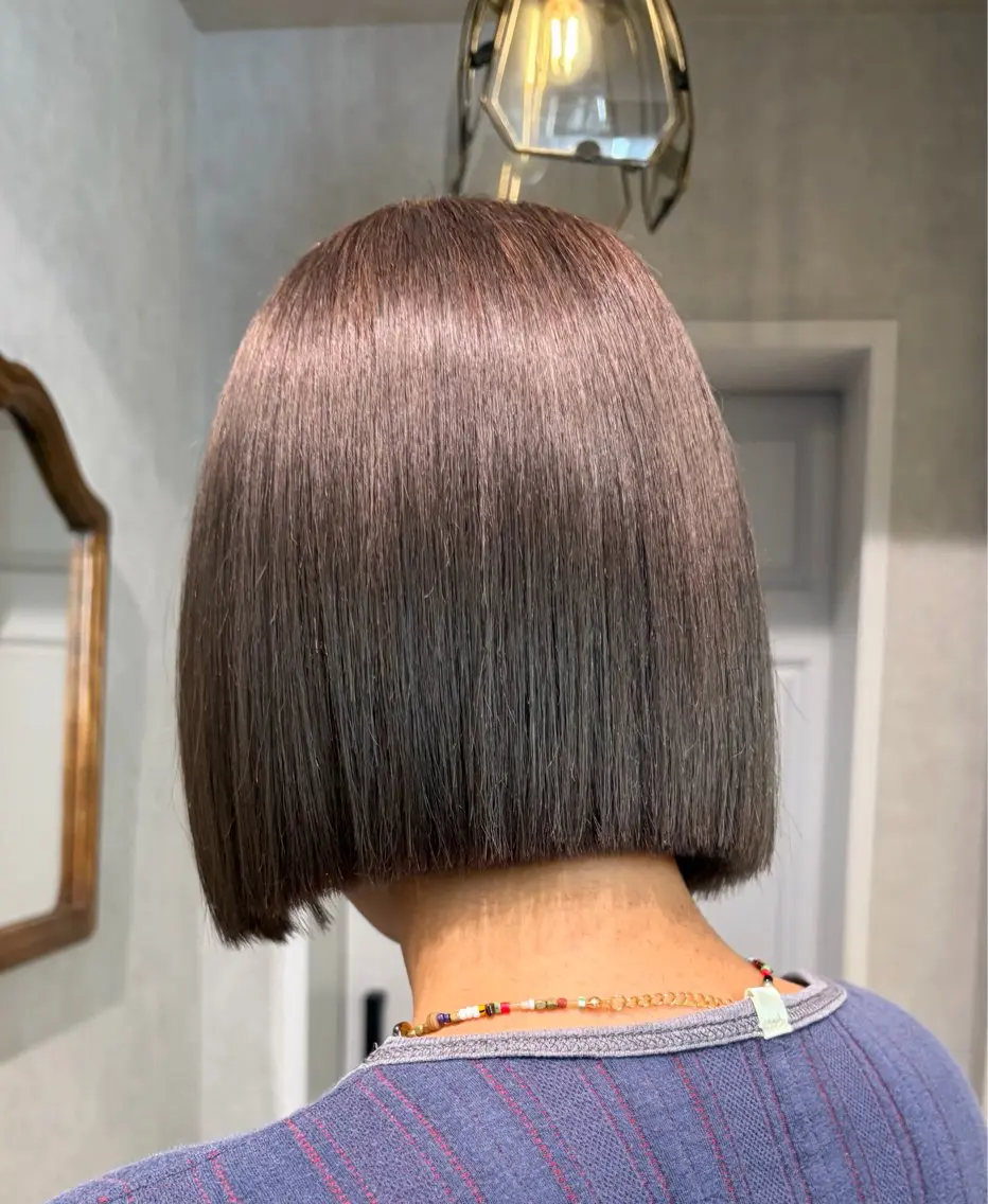 ショート カット 透明感カラー🫧🎀 まりなのヘアスタイル