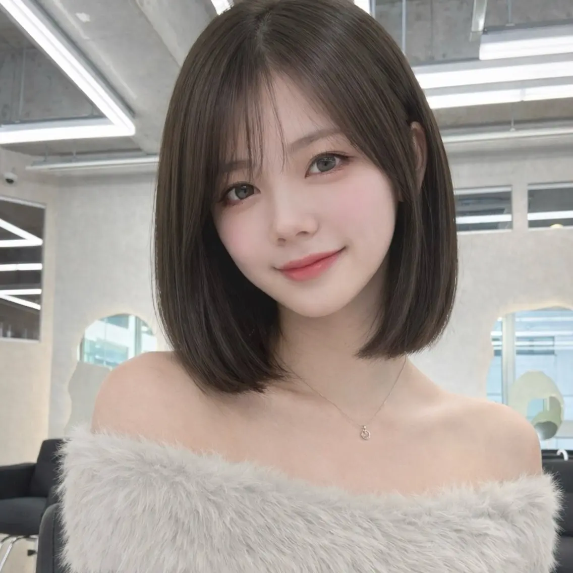 【ご新規様限定🍒】❣️💖透明感ダブルカラー+似合わせカット💖❣️の写真