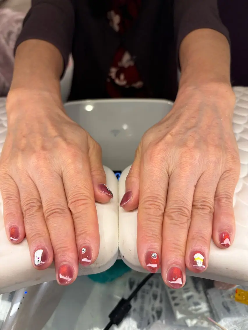 ネイル ハンドネイル ハンドケア Amys nail シヅキのネイルデザイン