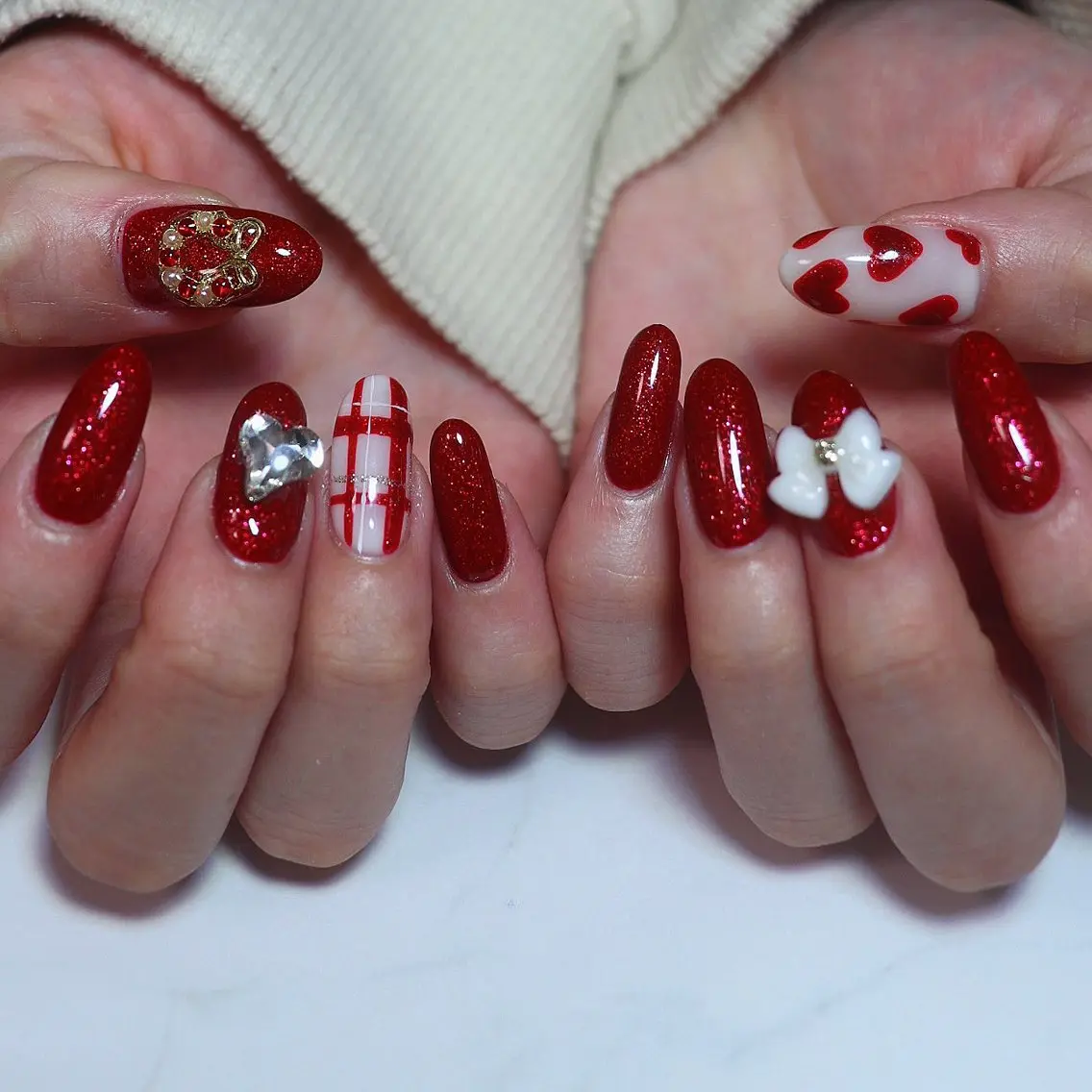 ネイル 冬ネイル クリスマス Dreamer nailのネイルデザイン
