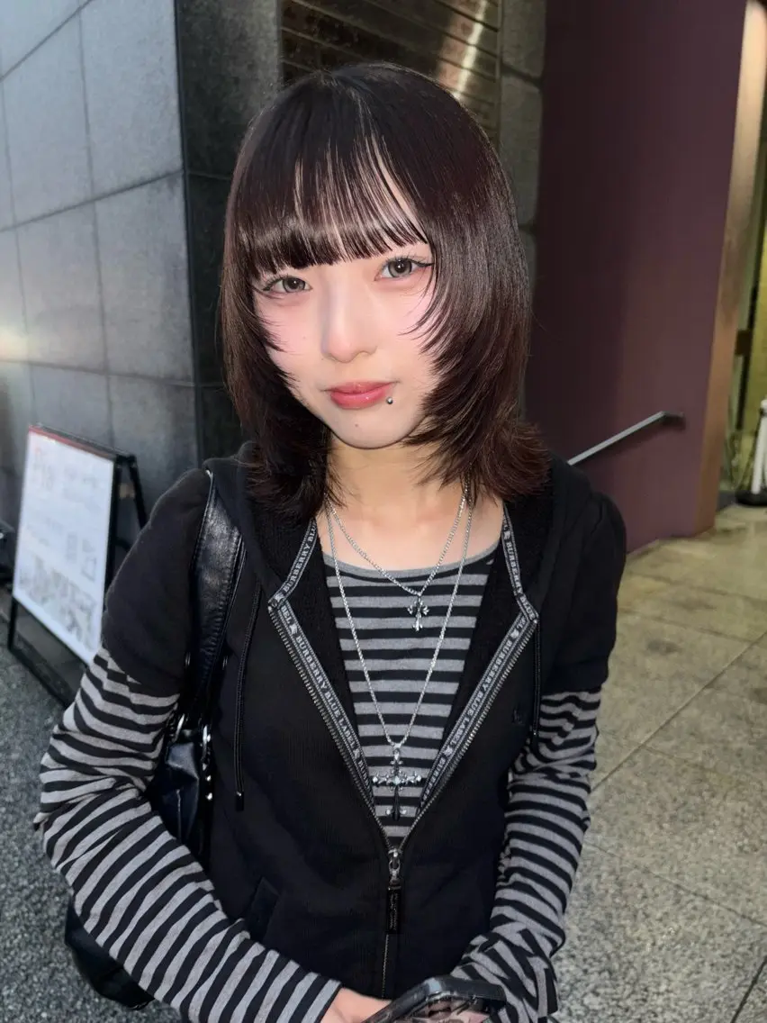 ミディアム カット ⭐︎似合わせカラー /レイヤー✩momoのヘアスタイル