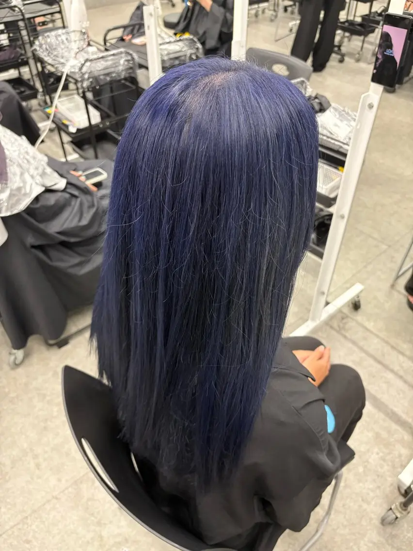 ロング カラー ヘアカラー 野口 楓華のヘアスタイル