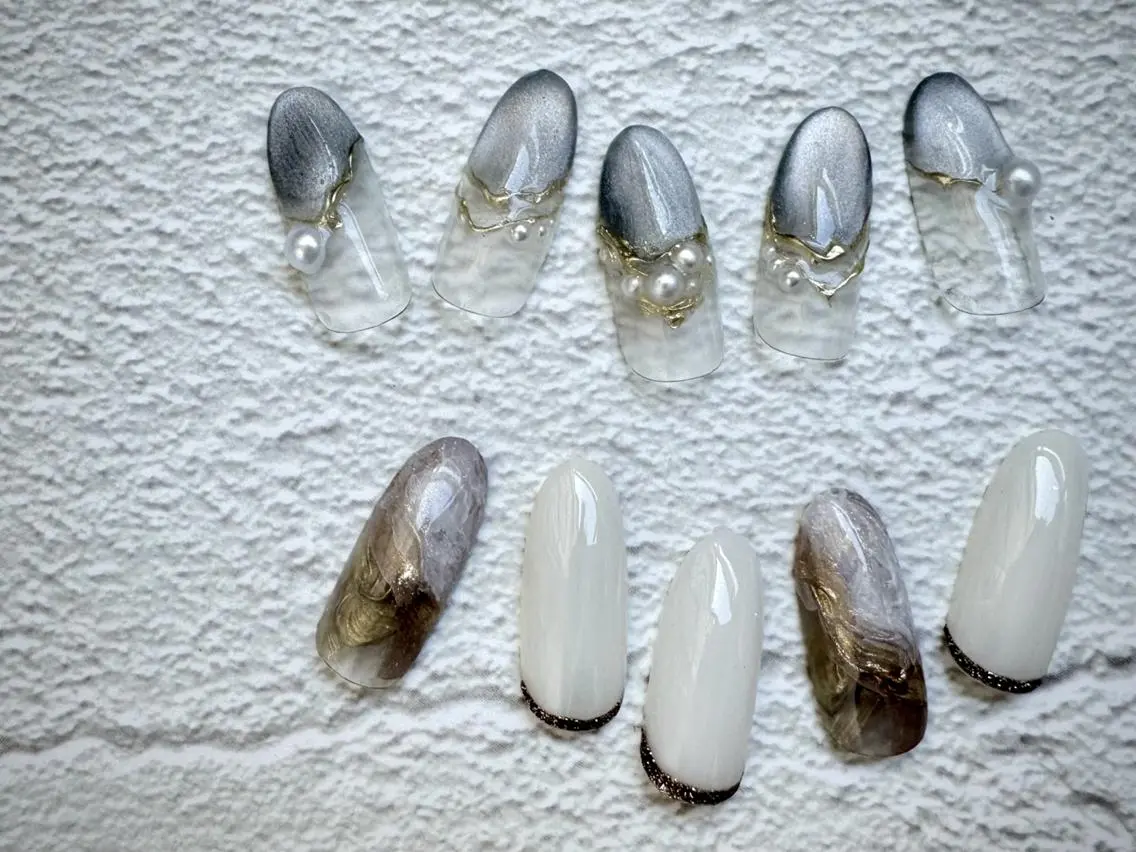 ネイル Miimo💅🏻 ほのか‪ ·͜·♡‬のネイルデザイン