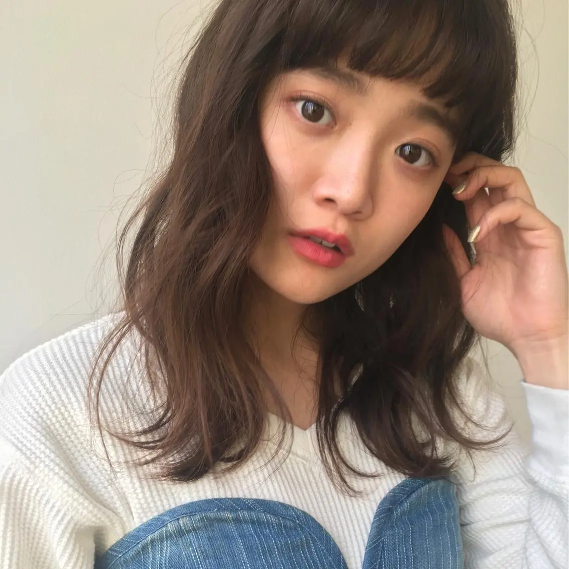 セミロング カラー パーマ ヘアアレンジ メンズ ネイル マツエク・マツパ ミディアムネイル 天神レイヤーカット No.1💖マユカのヘアスタイル