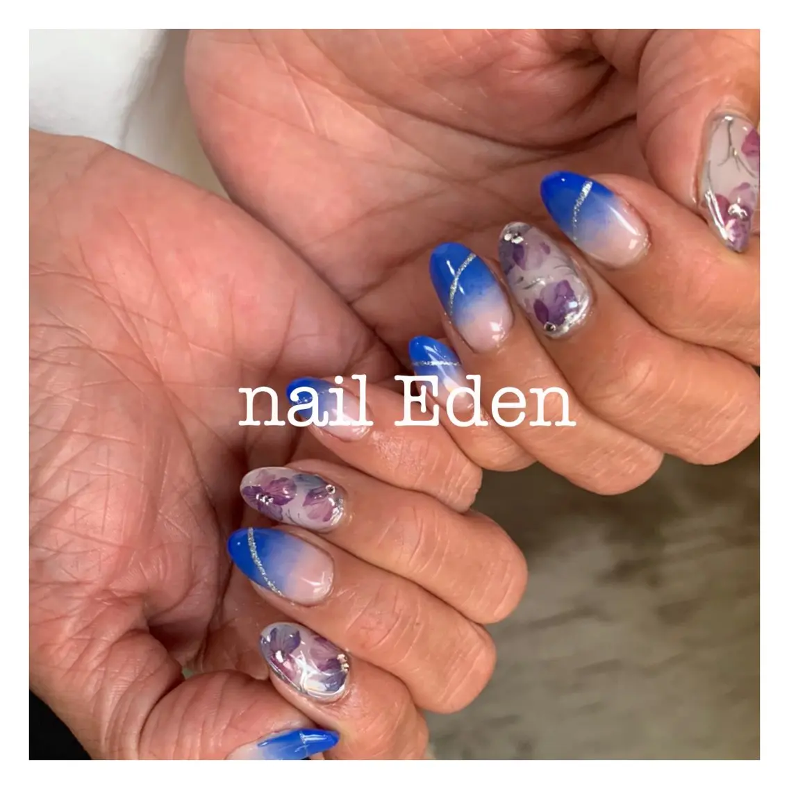 ネイル 持ち込み Eden ♾️のネイルデザイン