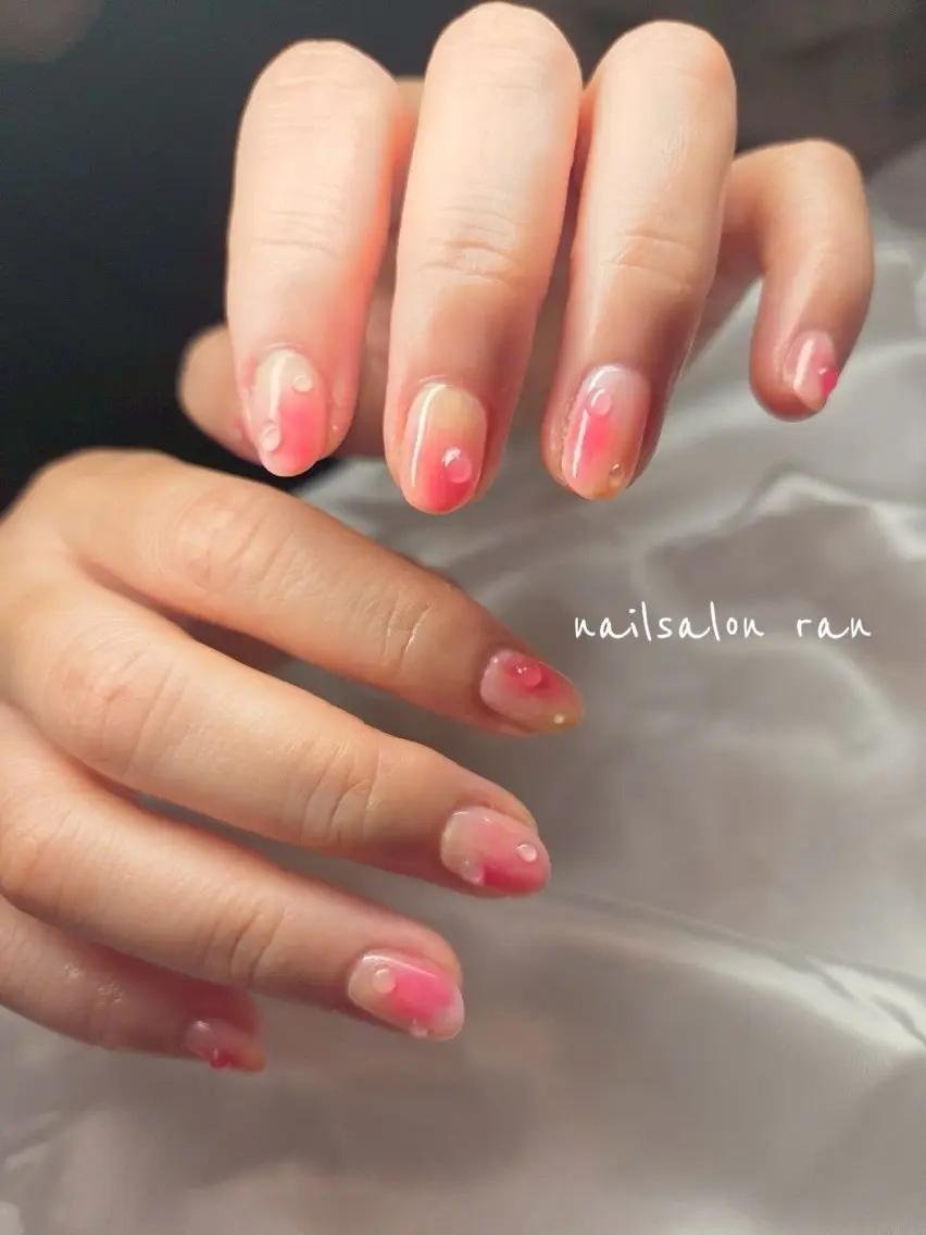 ネイル ハンドネイル ハンドケア nailsalon ranのネイルデザイン