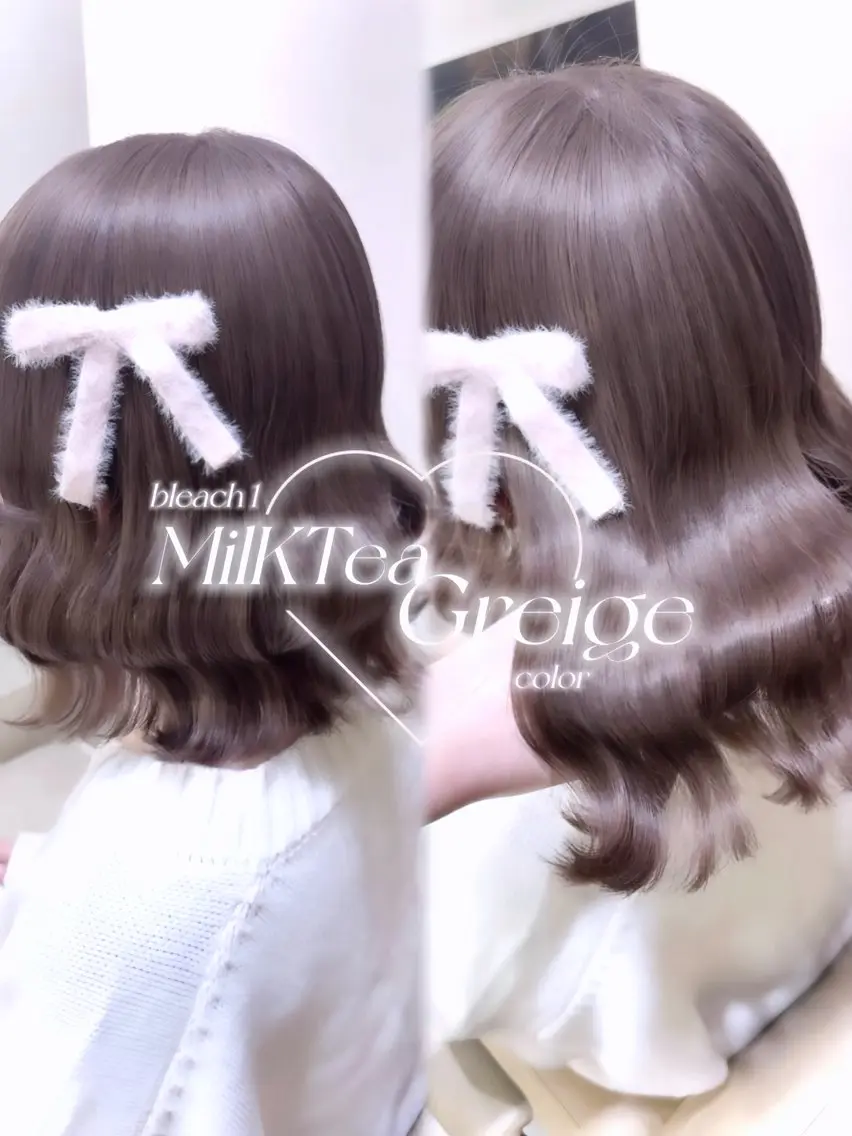 ミディアム ヘアカラー Rea♡池袋/ピンク /チョコレートカラーのヘアスタイル