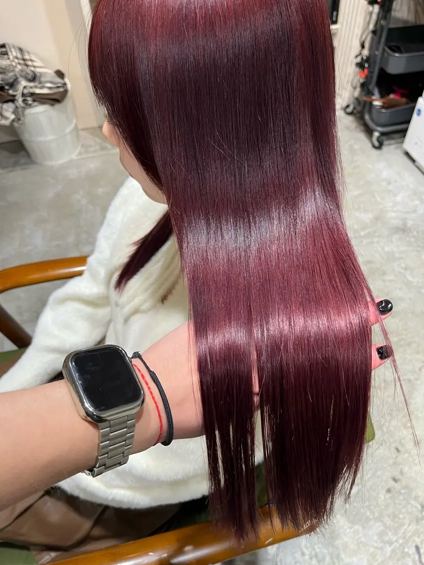 ショート カラー ヘアアレンジ ヘアカラー 高島 凜のヘアスタイル