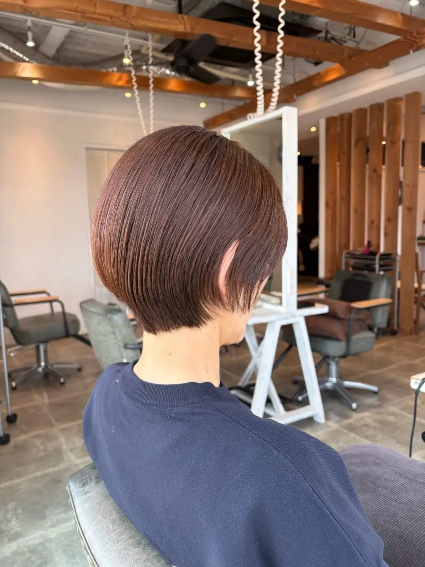 ショート ショートヘア カット トリートメント 🍃ボブ&ショート 特化🍃髪質改善🍃のヘアスタイル