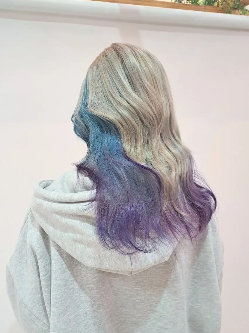 セミロング カラー ヘアカラー HIME. ＊*ヒメドットのヘアスタイル